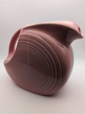 Vintage Fiesta Rose Pink Pitcher, Large